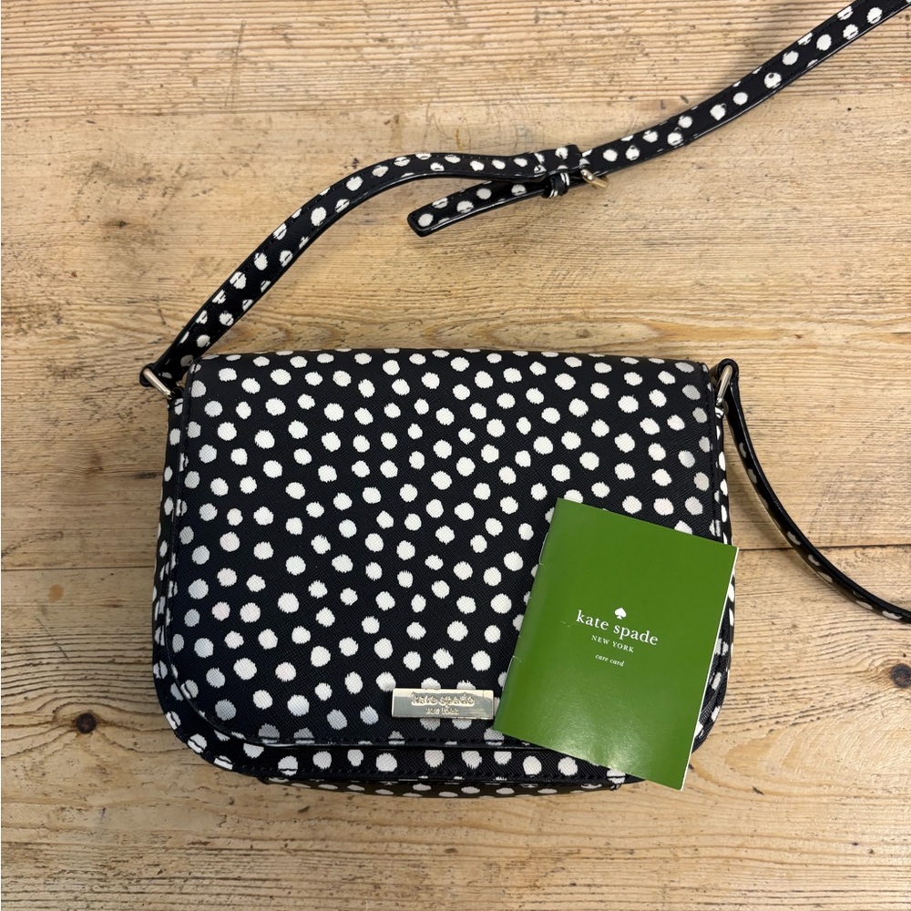 Kate Spade Laurel Way Large Carson Crossbody Musical Dots Print